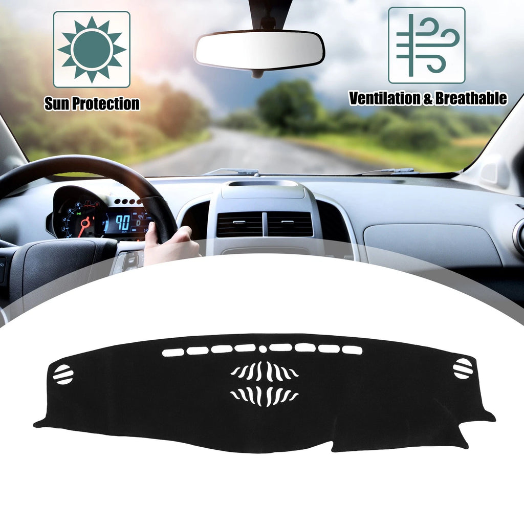 Dashboard Cover Black Non-slip Mat for Toyota Crown (2012–2018)