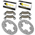 Rear Brake Pads Replacement With Disc Rotor for John Deere RSX860i XUV560 (2011–2019)