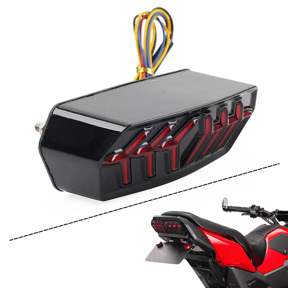 LED Integrated Motor Brake Tail Light Turn Signals for Honda MSX/GROM 125 (2013–2023)