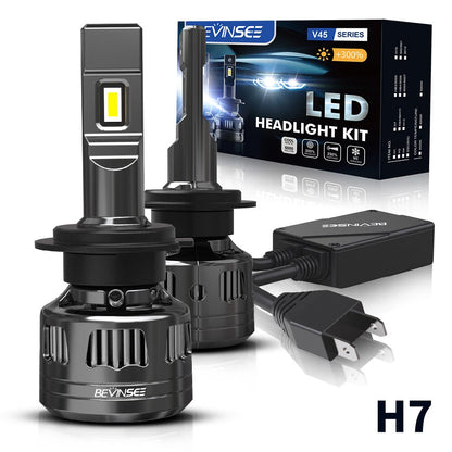 2X H7 120W LED Headlight Bulbs for VW Beetle (2006–2010)