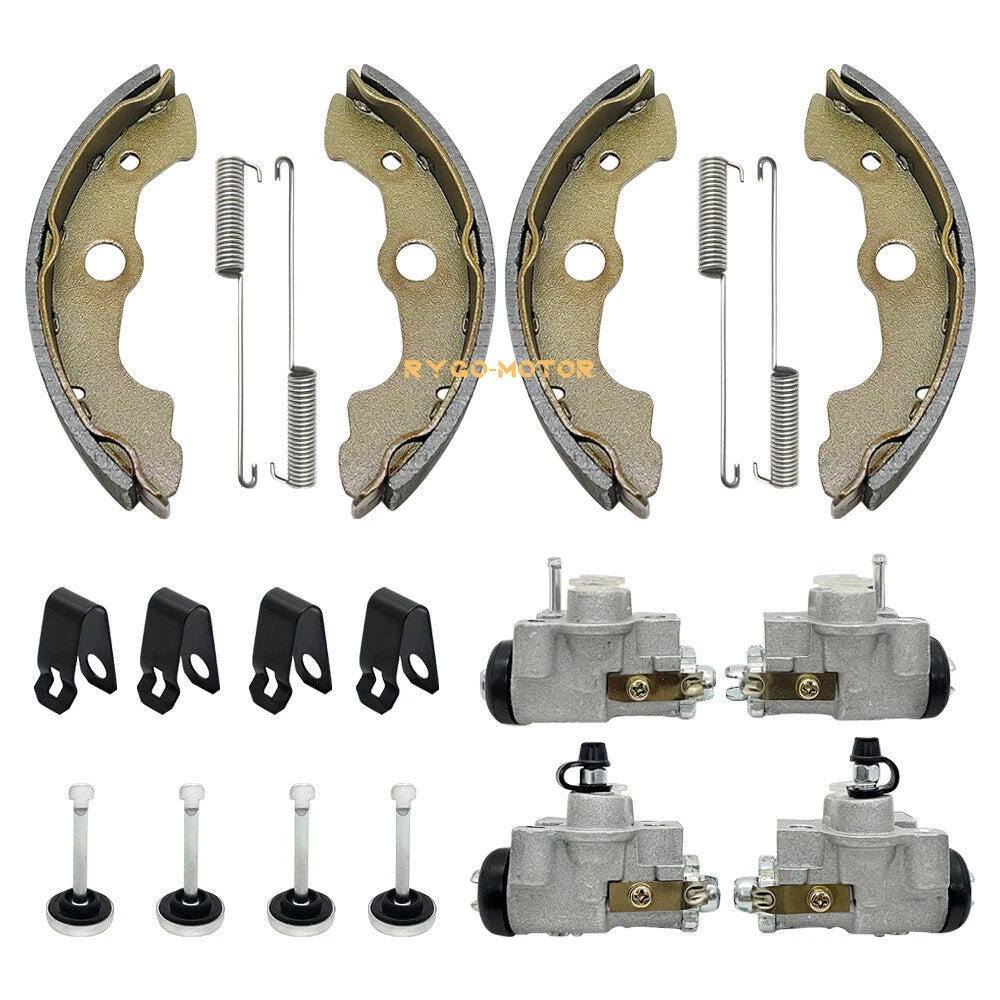 Front Brake Wheel Cylinders & Shoes for Honda FourTrax 350 TRX350 (1986–1987)