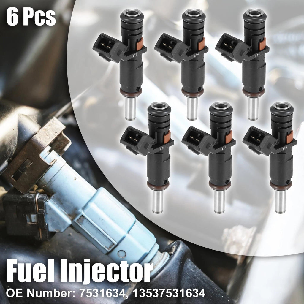 6Pcs Fuel Injector Replacement for BMW 325i 330i 3.0L (2006–2006)