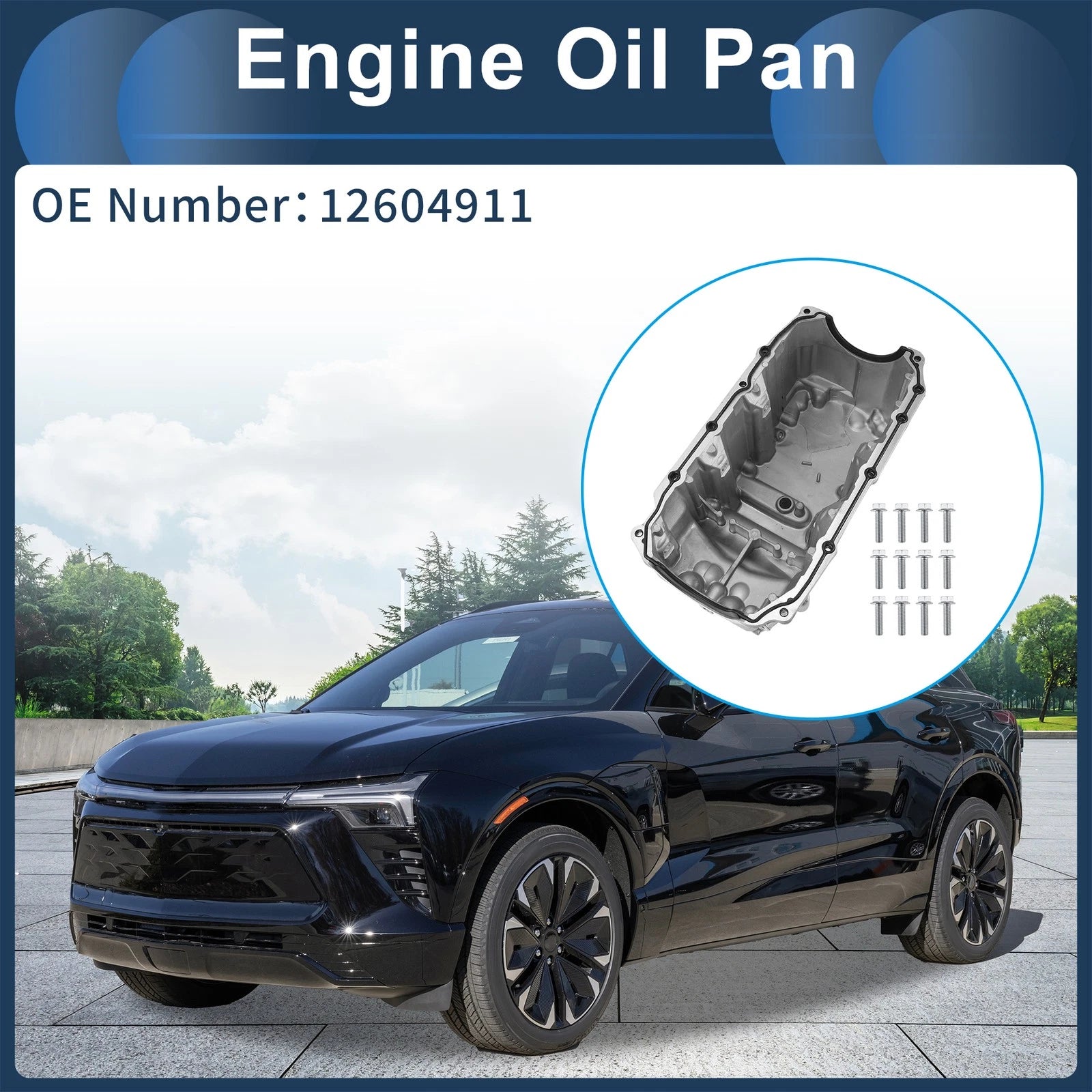 Engine Oil Pan Replacement Aluminum for Buick Terraza (2006–2007)