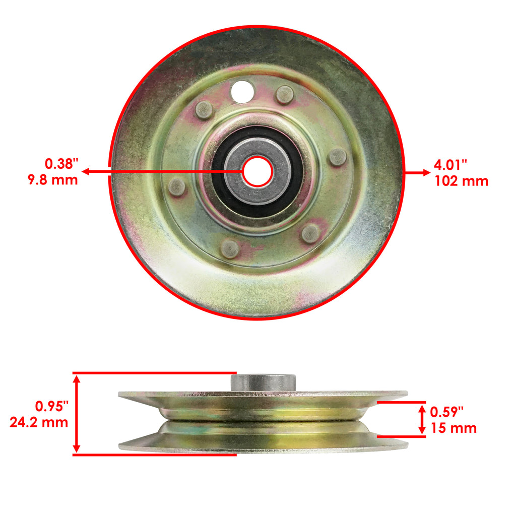 Idler Pulley Replacement for Cub Cadet 1812 1872 2072 2082 2160 (2012–2018)