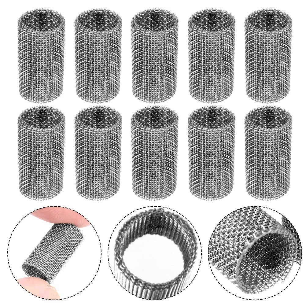 10PCS Mini Strainer Screens for Efficient Heating Systems