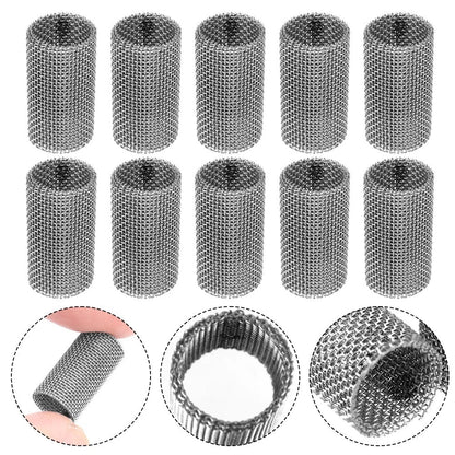 10PCS Mini Strainer Screens for Efficient Heating Systems