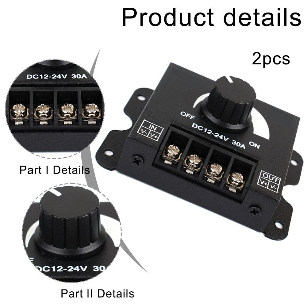 LED Dimmer Switch for - Automatic Memory, Stability Control