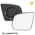 Left Rearview Mirror Glass Heated Replacement for Mercedes-Benz M-Class (2005–2011)