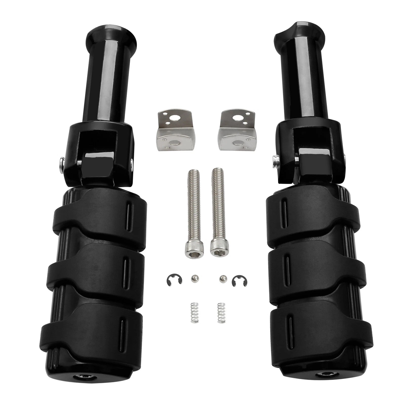 Footpeg Footrests Bracket for Harley Softail (2018–2025) Black