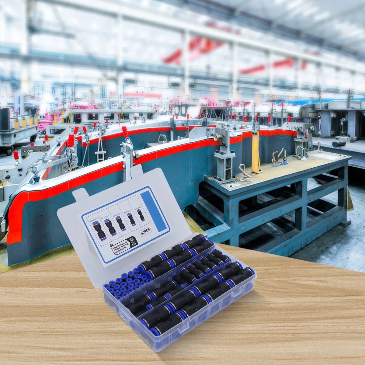 80 pcs Quick Connect Fittings for Automotive Applications