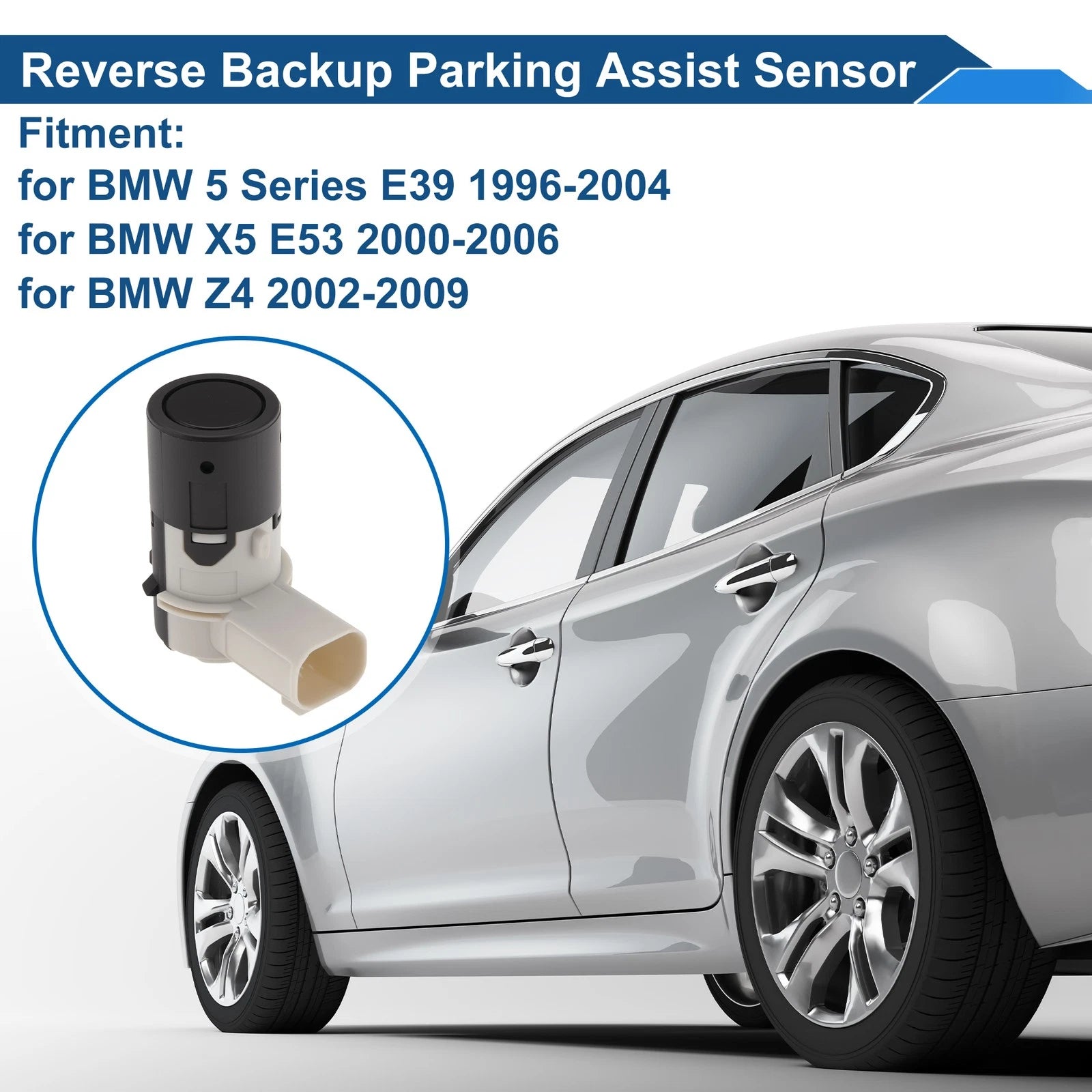 Reverse Backup Parking Sensor No.66206989221 for BMW 5 Series E39 (1996–2004)