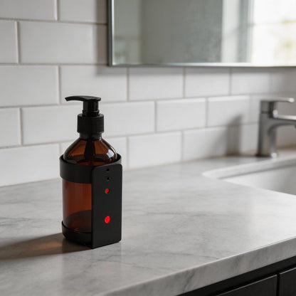 Wall Mounted Soap Dispenser Pump Holder for Shampoo and Shower Gel