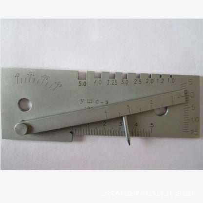 Inspection Welding Gauge for Measuring Weld Seam Depth and Joint Width