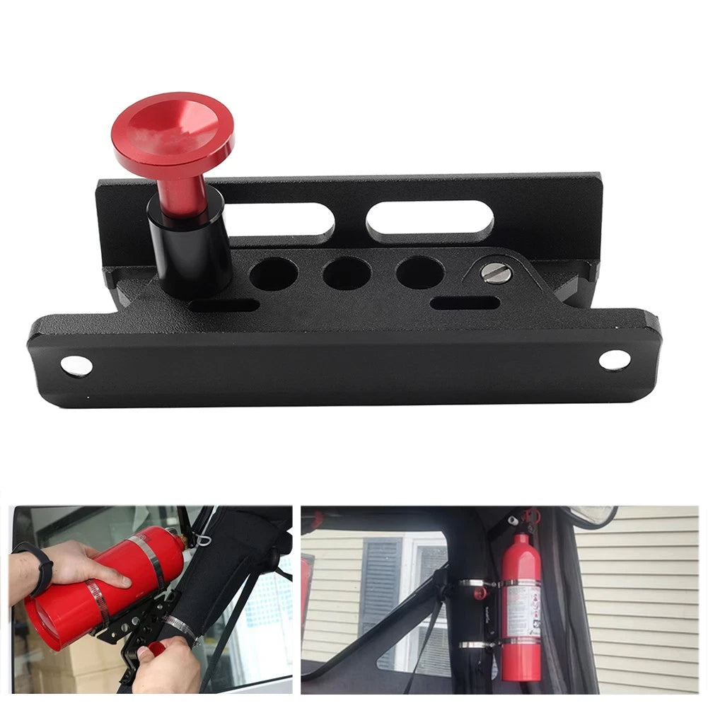 Adjustable Quick Release Fire Extinguisher Mount Bracket for UTV