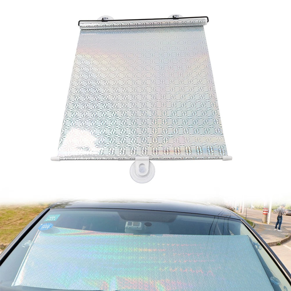 Retractable Side Window Sun Shade Cover for Car (Universal Fit)