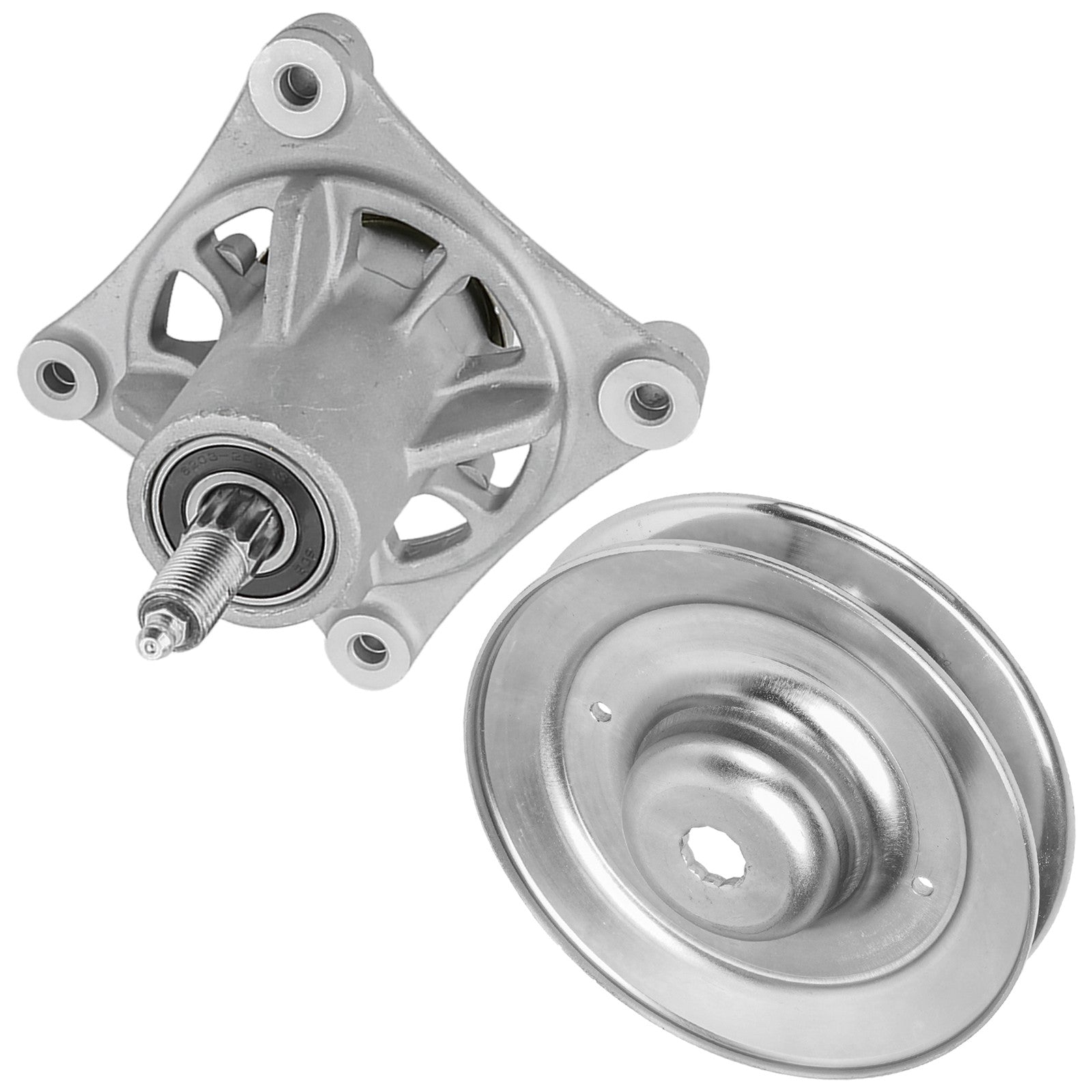 Deck Spindle with Pulley Replacement for Husqvarna EZ4624 (2006–2024)