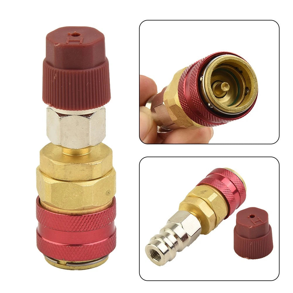 Quick Coupler for R134A Car Air Conditioning (Universal)