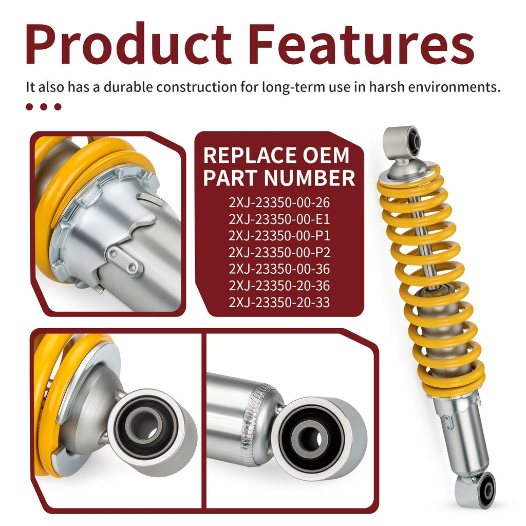 Set of 2 Shock Absorbers for Yamaha Blaster 200 YFS200 (1988–2006)