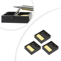 Electric Soldering Iron Stand with Adjustable Holder and Tip Cleaner