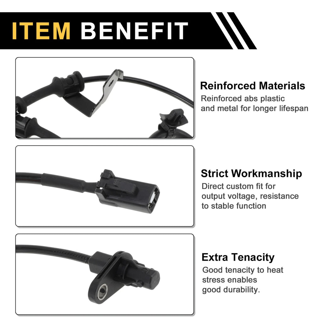 ABS Wheel Speed Sensor Front Right Replacement for Hyundai Verna (2012–2020)