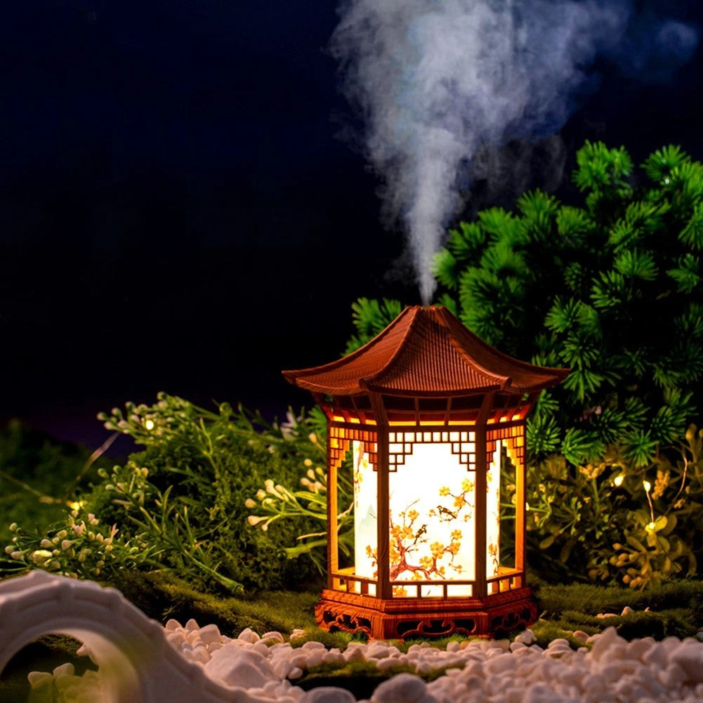 160ML Humidifier with Dual Spray & Soft Night Light Feature