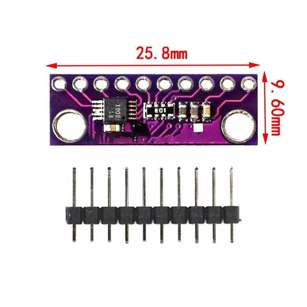 3-Pack 16-Bit ADC Converter Module with 150uA Current Draw for Portable Use