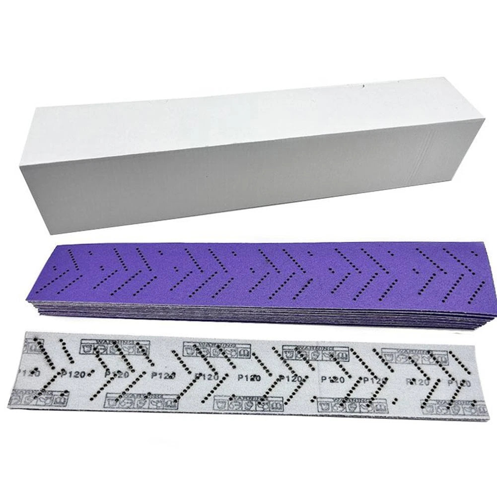 Multi-Hole Abrasive Roll for Automotive Paint Preparation