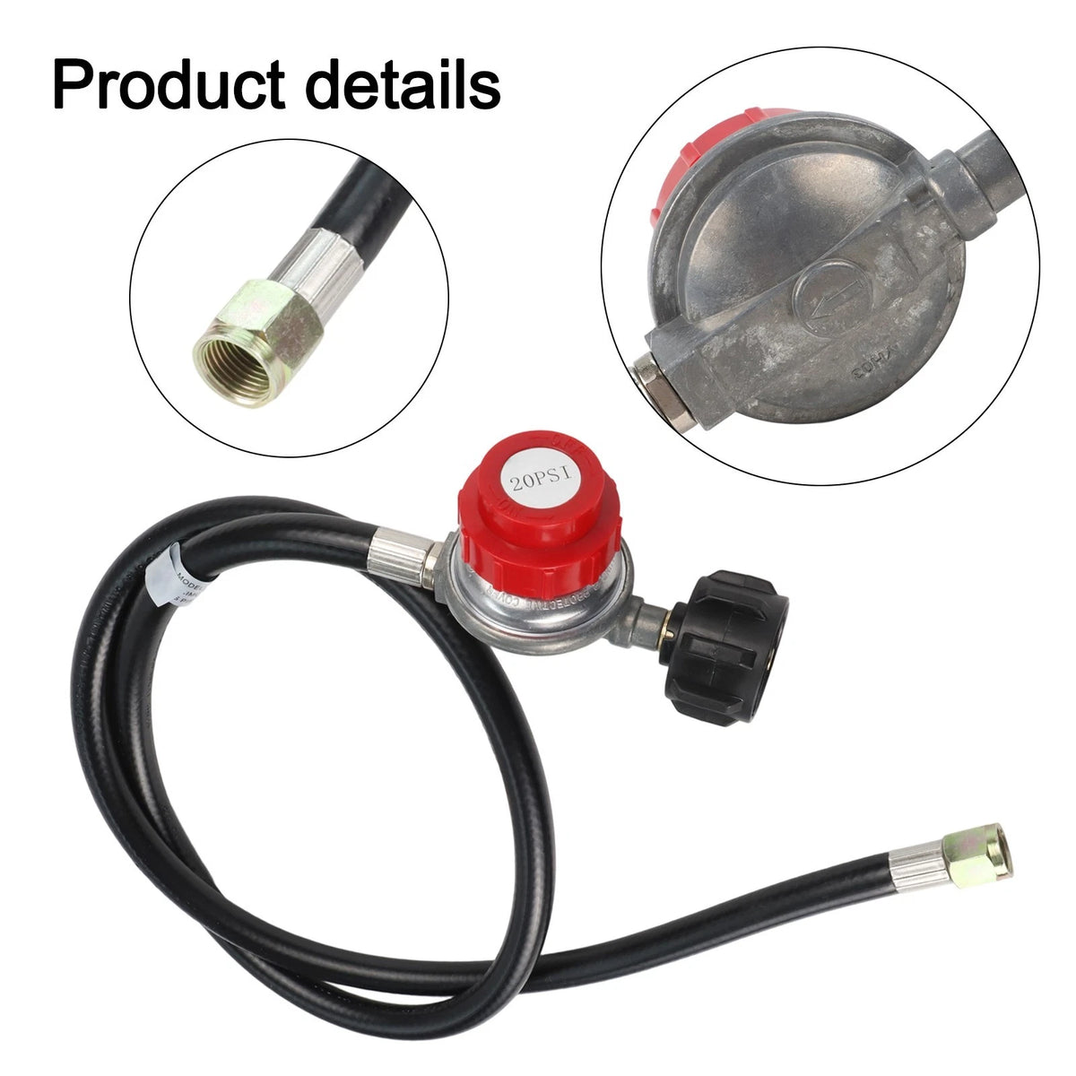 Adjustable Pressure Regulator for Propane Cooking Burners