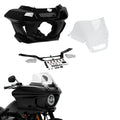 Headlight Fairing Windshield for Harley FXLRST Low Rider ST (2022–2025) Black