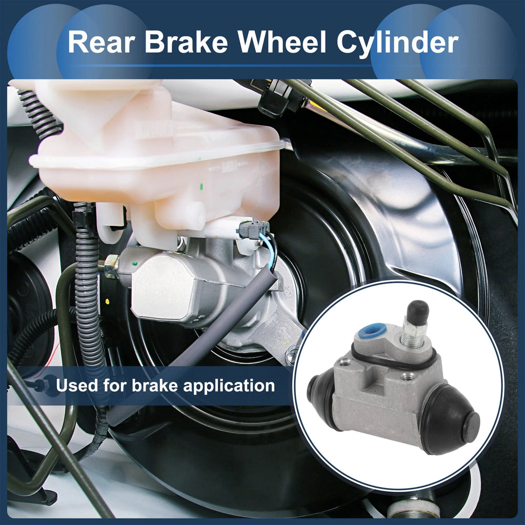 Rear Left Brake Wheel Cylinder Replacement for Hyundai Pony Excel (1989–1995)