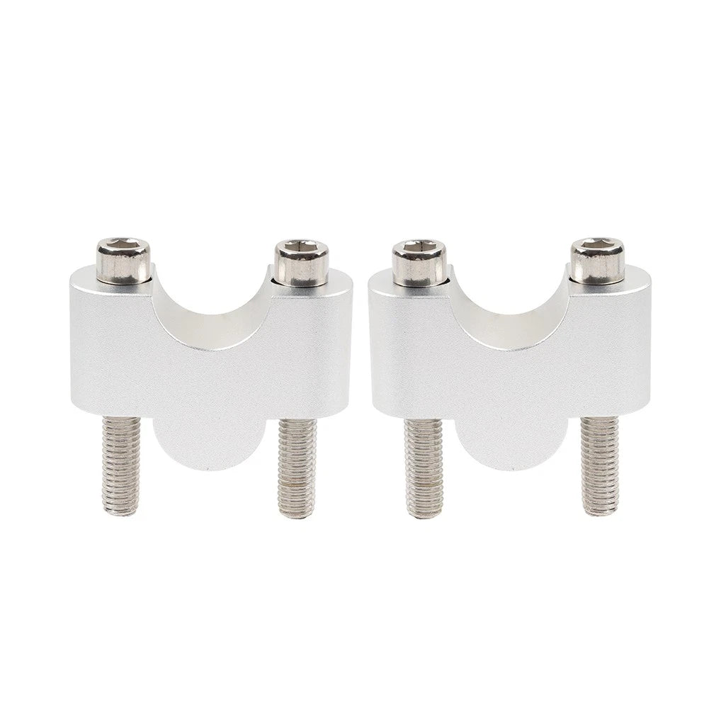 Handlebar Riser Lift Set Clamps 7/8" Bar 25mm for Honda Kawasaki