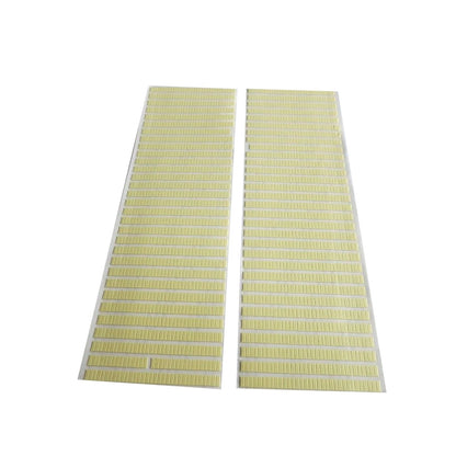 2 Sheets Dual-Side Adhesive Strip Tape for Watch Dial Movement Fixing 2x5mm