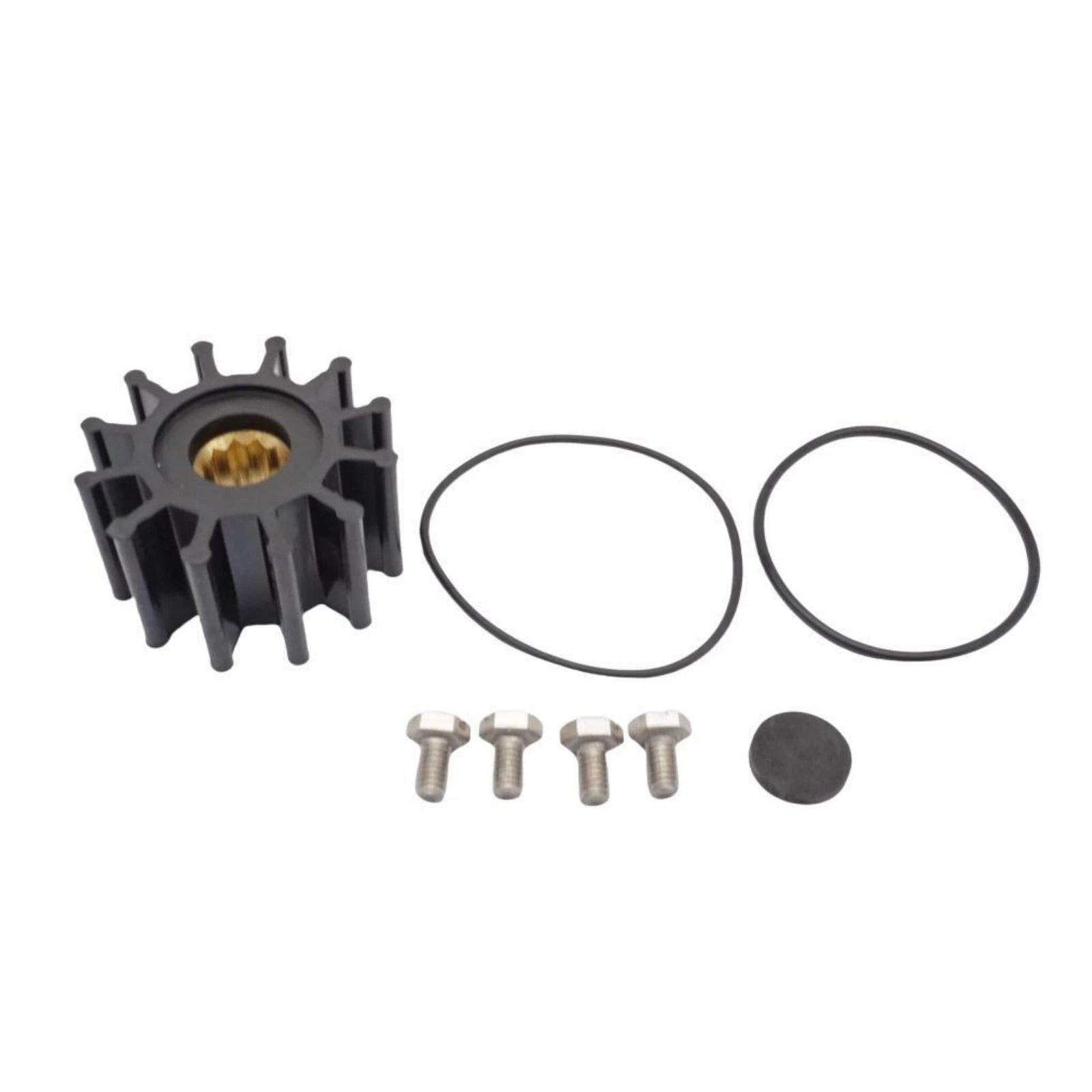 Water Pump Impeller Kit for Yanmar 3JH & 4JH Engines (129670-42530, 129670-42610)