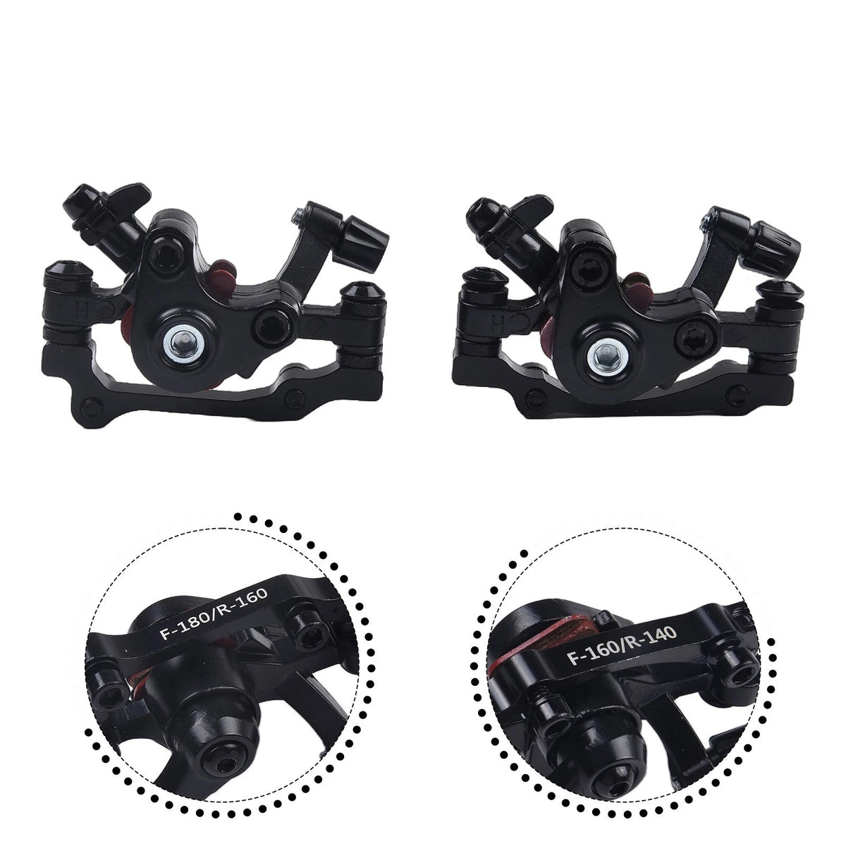 Mountain Bike Mechanical Caliper for Safety (No Tools Required)