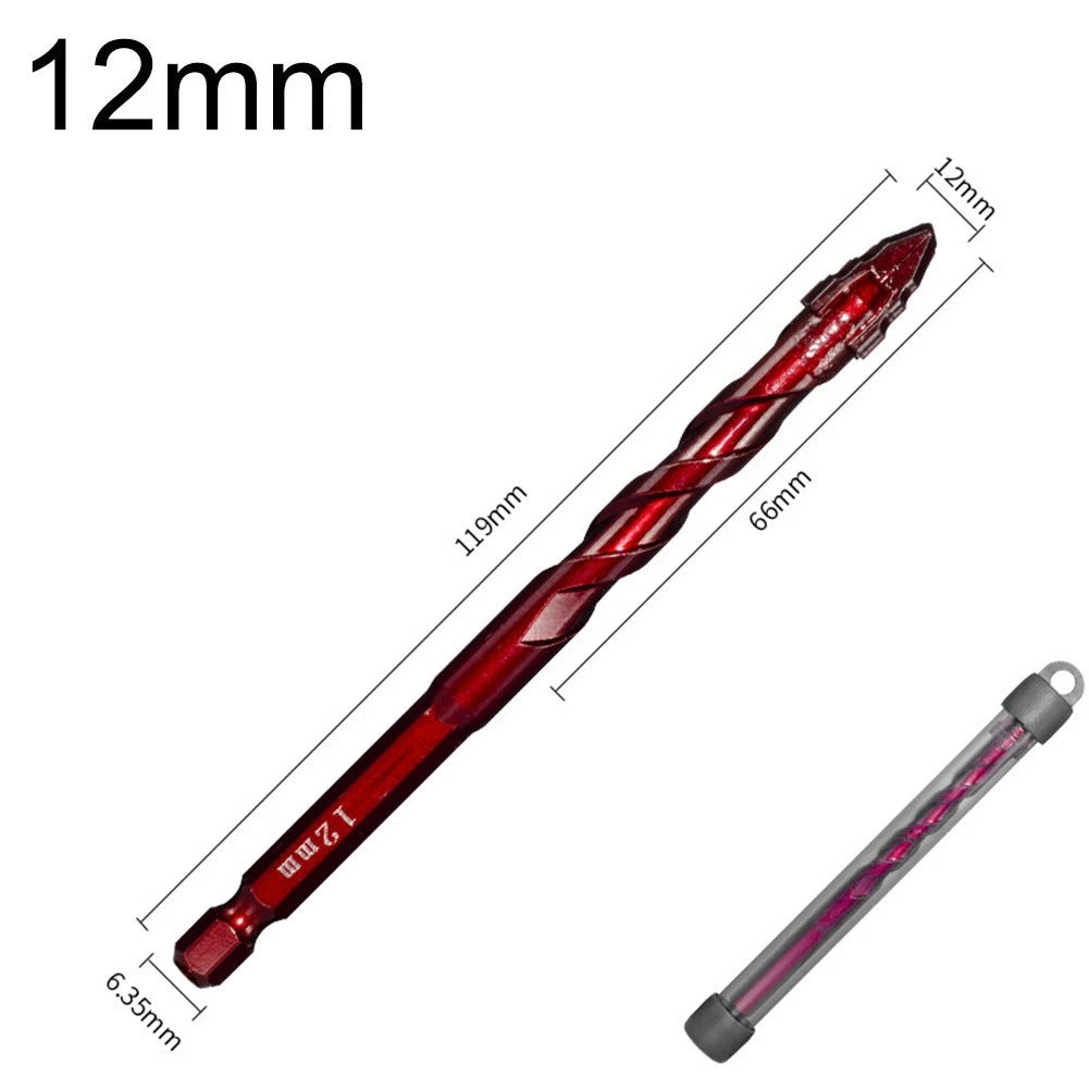 Eccentric Hexagonal Drill Bit for Clean Drilling Results