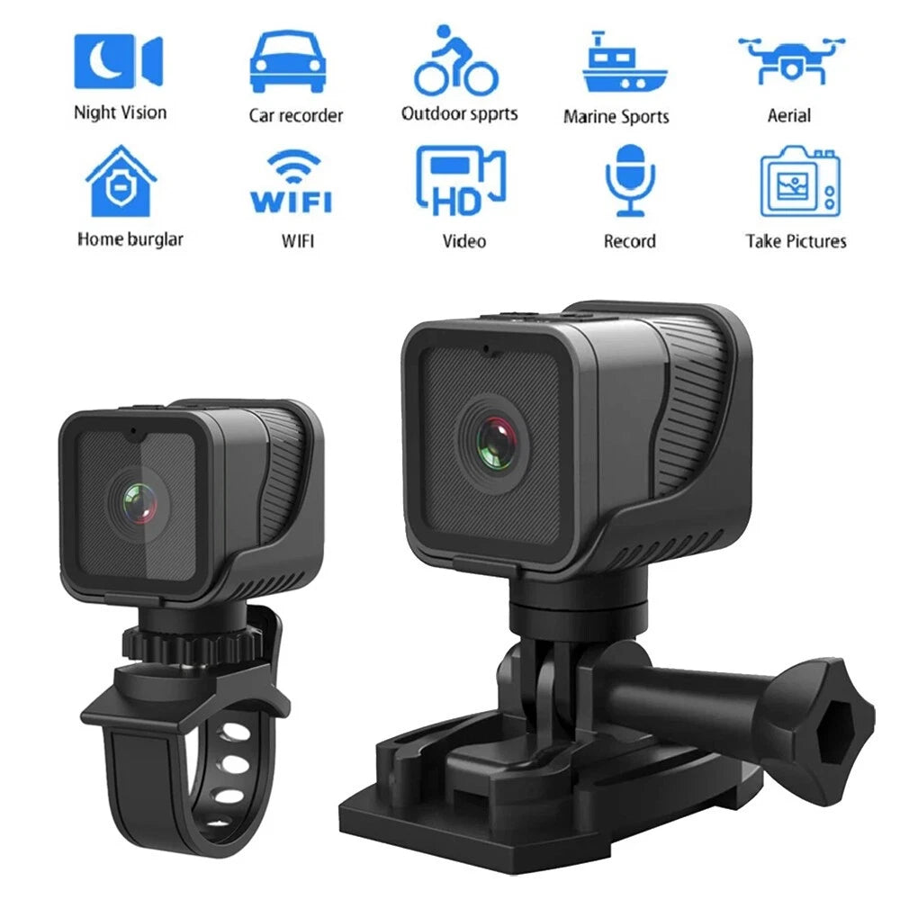 1080P HD Motorcycle Sports Camera Dash Cam Action DVR for Bikes