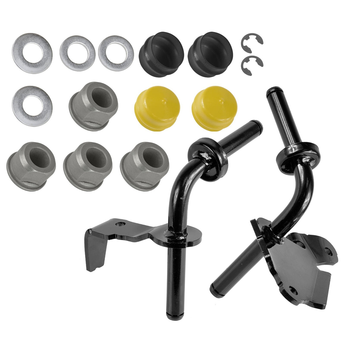 Steering Spindle Bushing Kit Replacement for John Deere D140 D155 D160 (48")