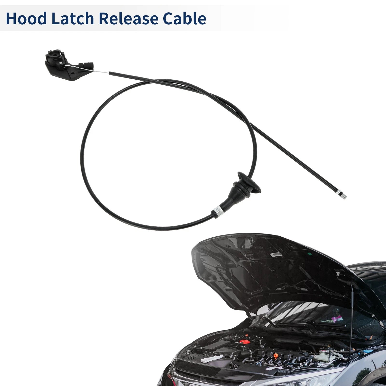 Hood Latch Release Cable Replacement for BMW 525i (2001–2003)