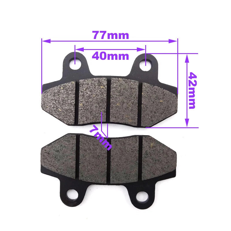 Rear Disc Brake Pads for Kazuma Falcon Dingo Cougar 110cc 150cc 250cc ATV