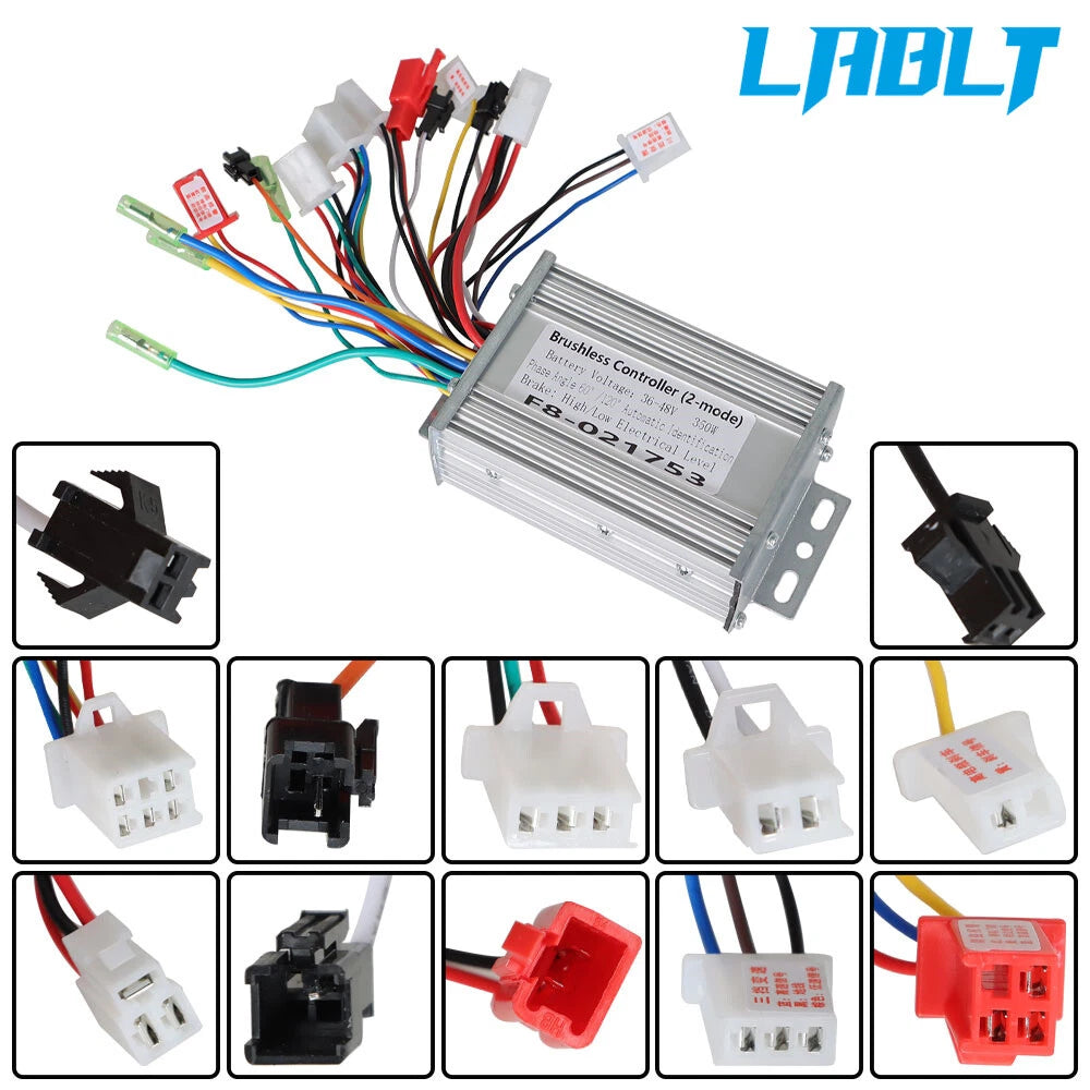 Speed Controller for Electric Bicycle (36V/48V, 350W)