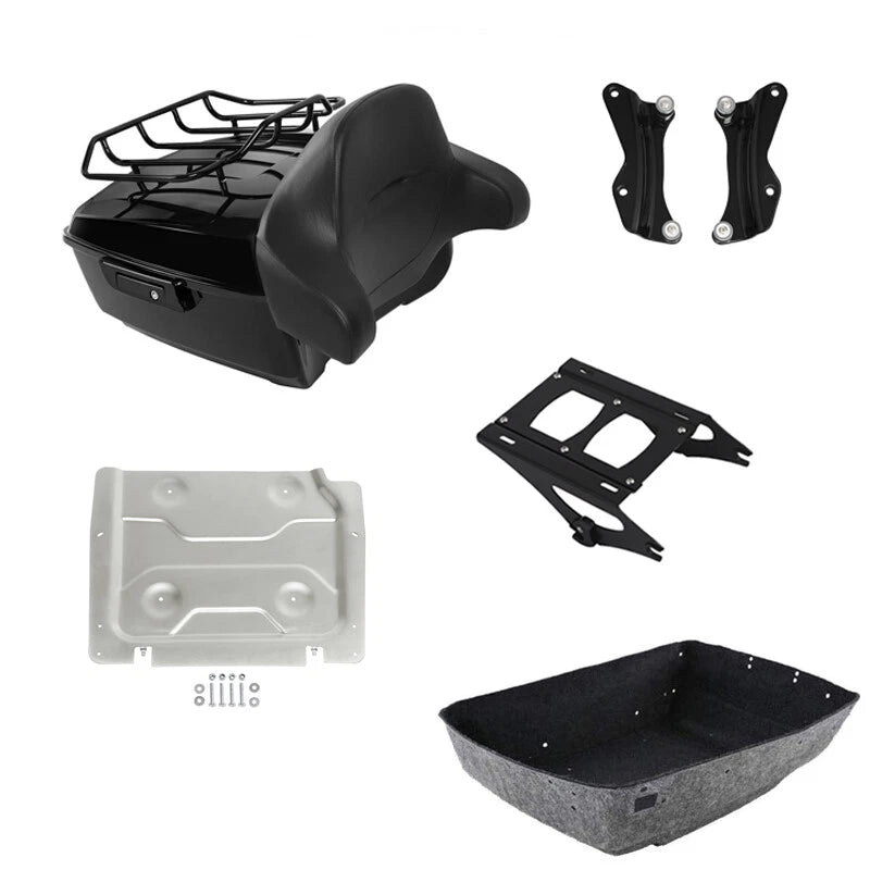 Trunk Pad Rack Mount Plate for Harley Road Electra Glide (2014–2026)