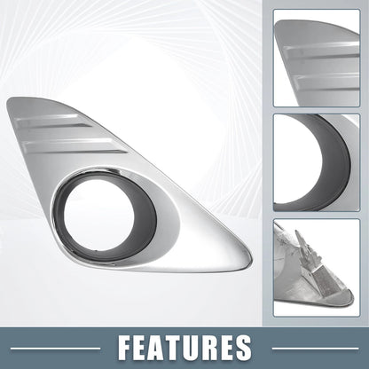 Right Fog Light Grille Cover Trim for Toyota Camry (2018–2024)