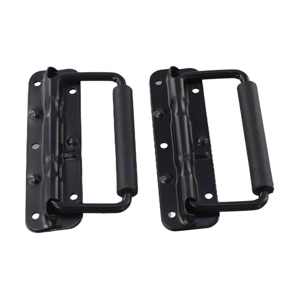2X Heavy Duty Spring Loaded Chest Handles with Shock Absorbing Design