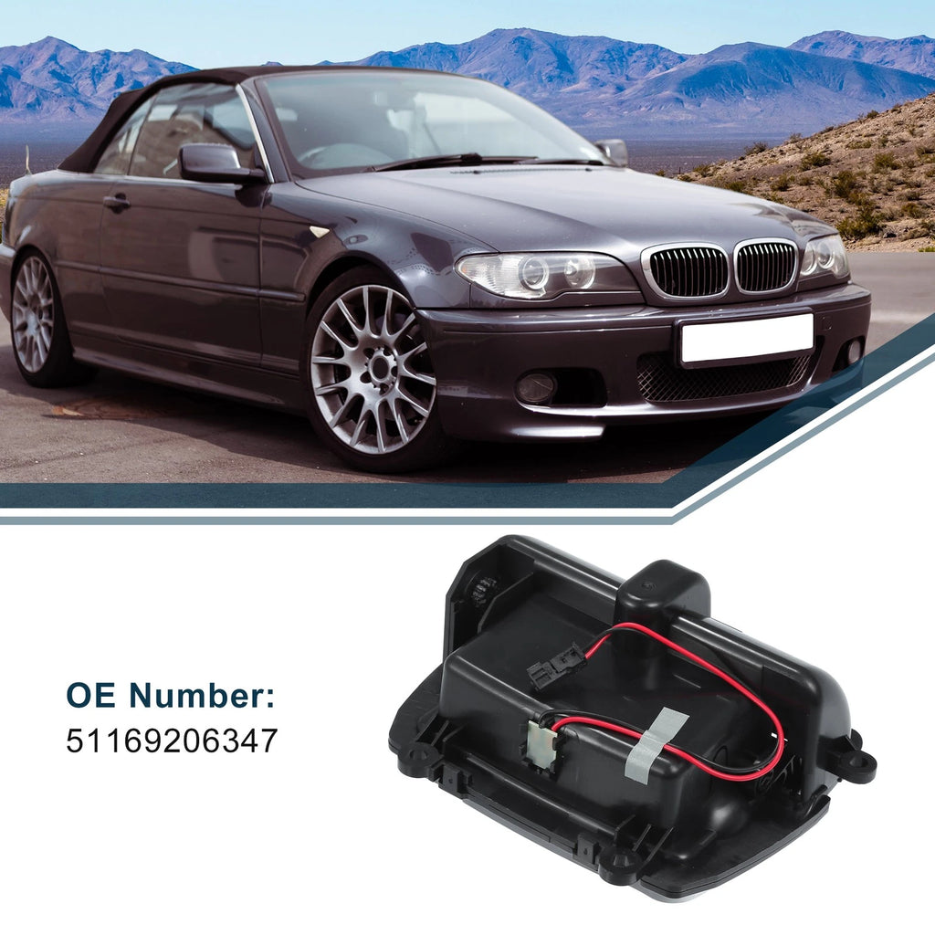 Cup Holder Insert for BMW 523i 2009–2010 Replacement Drink Holder Black