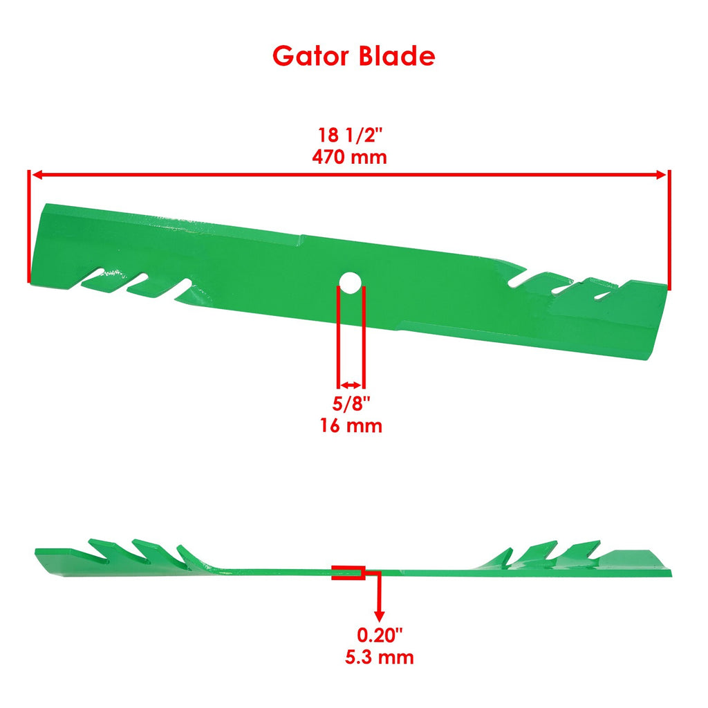 Deck Blade 54 Inch Replacement for Hustler Fastrak Fastrak SDX RD Fastrak (1996–2003)