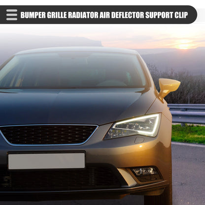 25 Pcs Bumper Grille Radiator Air Deflector Support Clip for Volvo