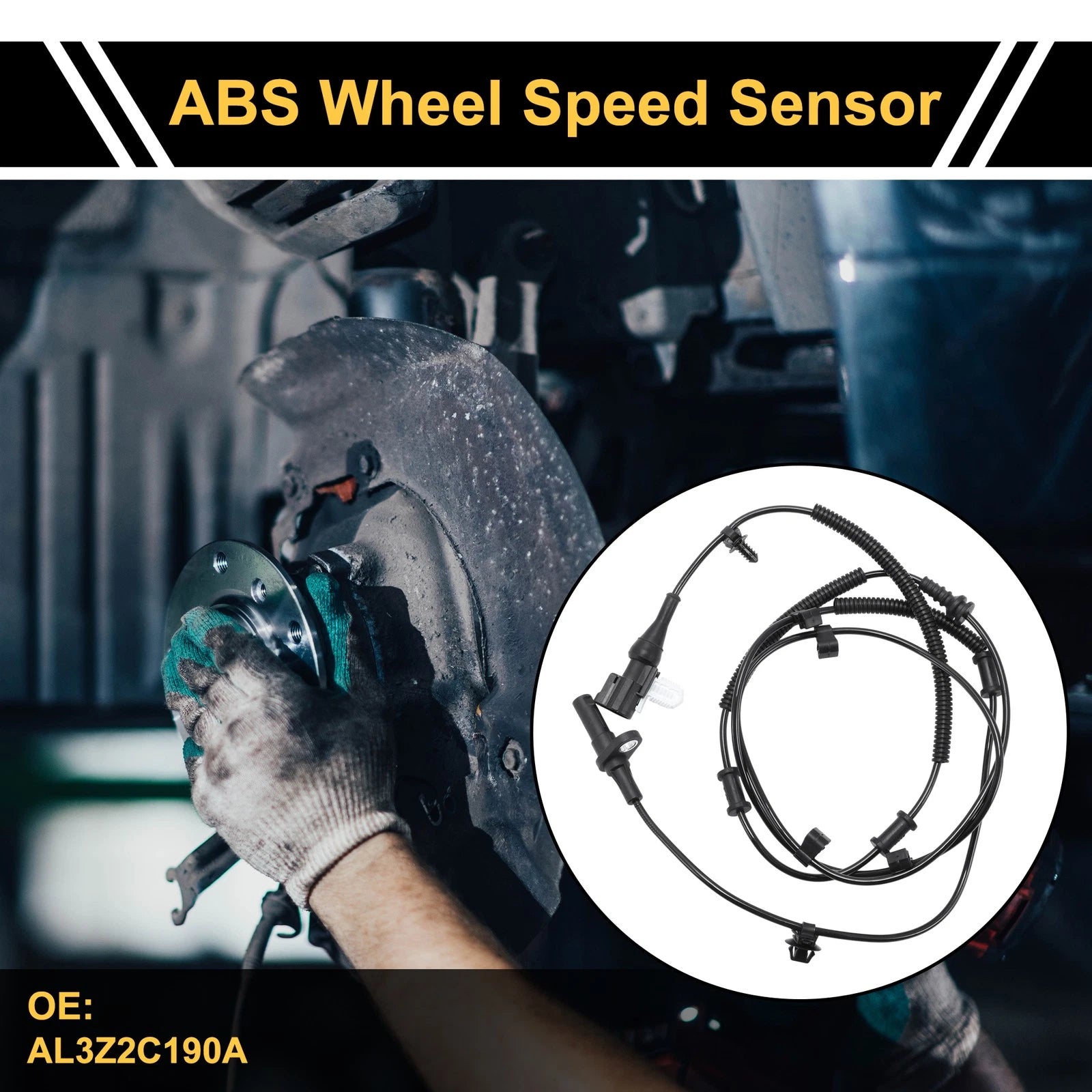 ABS Wheel Speed Sensor Replacement for Ford F-150 (2010–2020) Rear Right