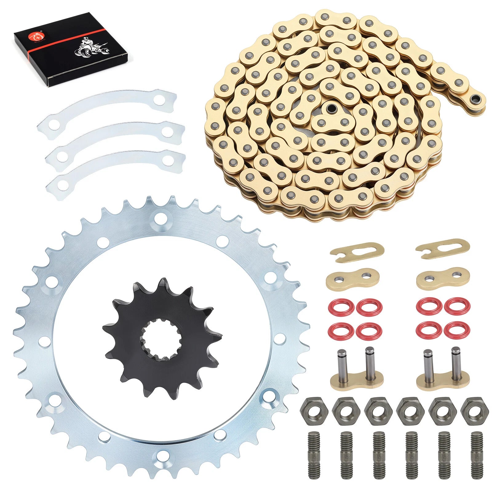 Chain #520 92L Drive Sprocket Washer Kit for Yamaha Raptor 660 (2001–2005)