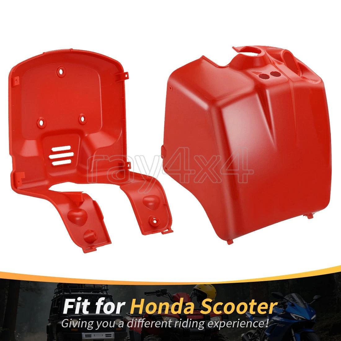 Front Cover & Inner Front Cover Fender Set for Honda NPS50 Ruckus 50 (2003–2024)