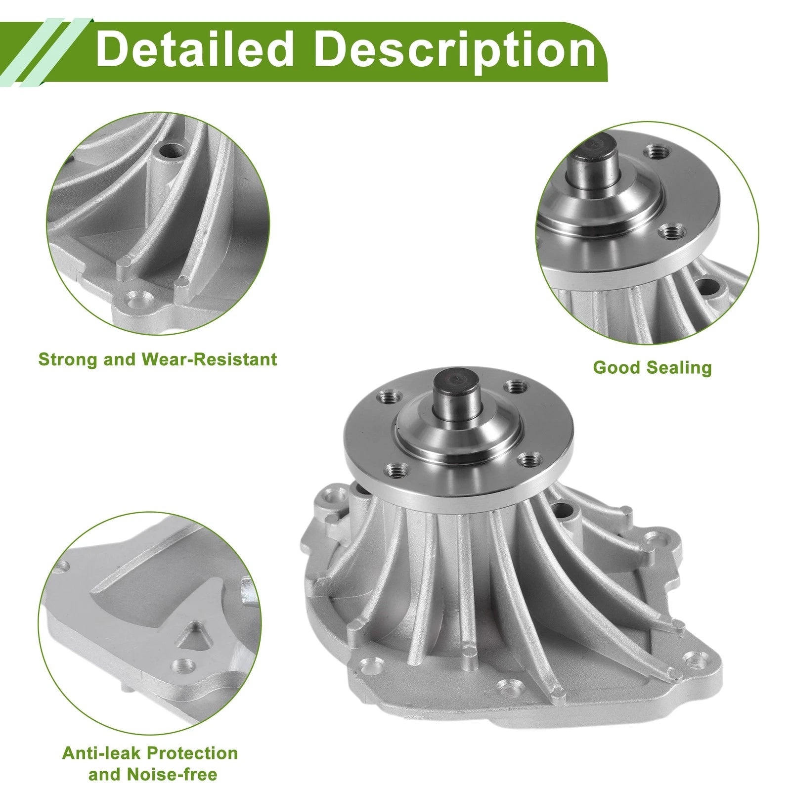 Engine Water Pump Replacement for Toyota 4Runner (1993–2002)